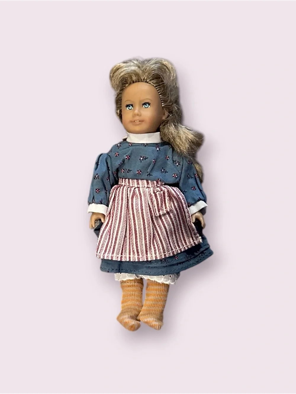 Vintage Mini American Girl Doll Kirsten With Mini Meet Kirsten Book 6.5